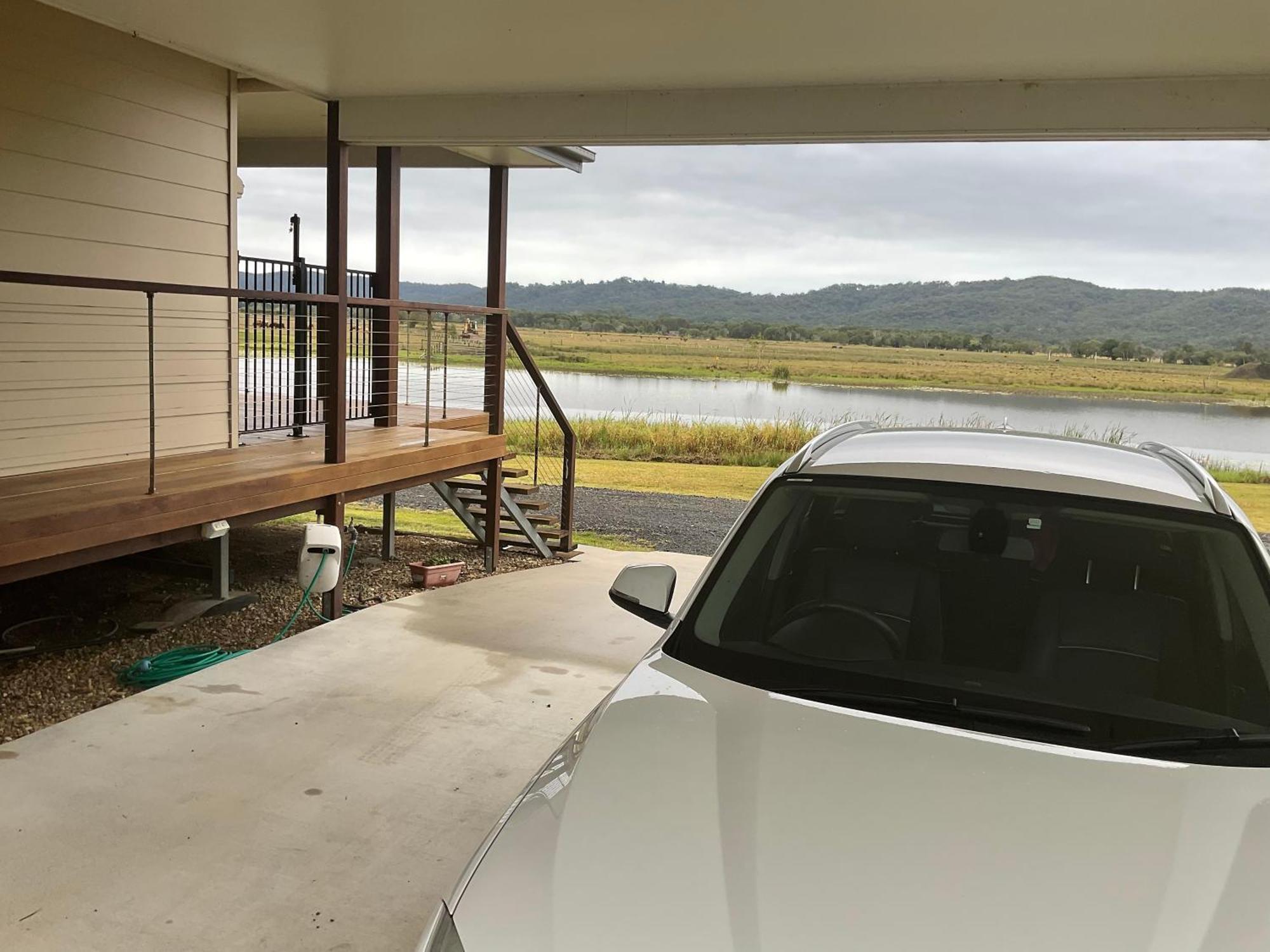 Water View Country Cottage Yandina Creek Exterior foto